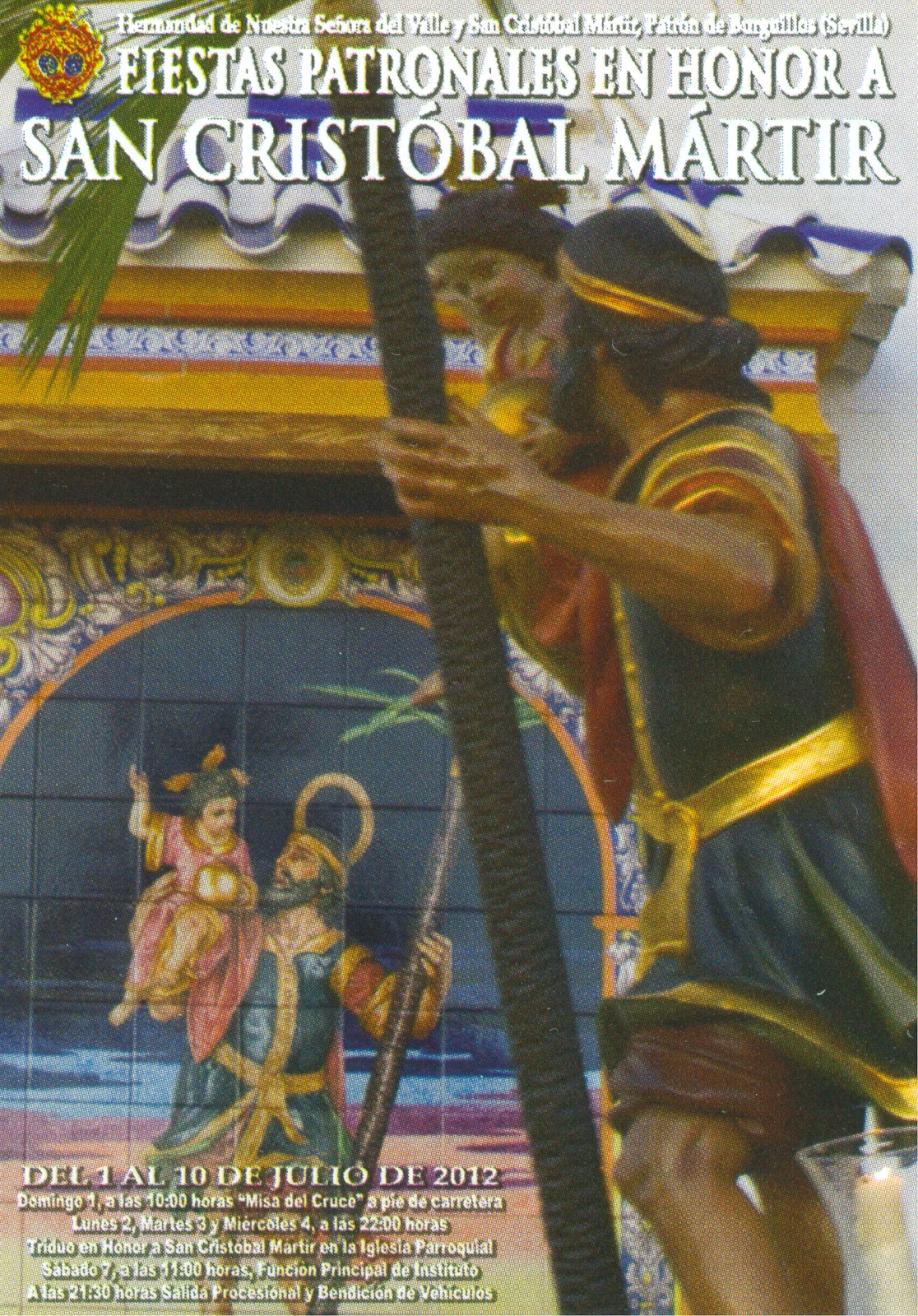 Fiestas patronales en honor a San Cristóbal  
